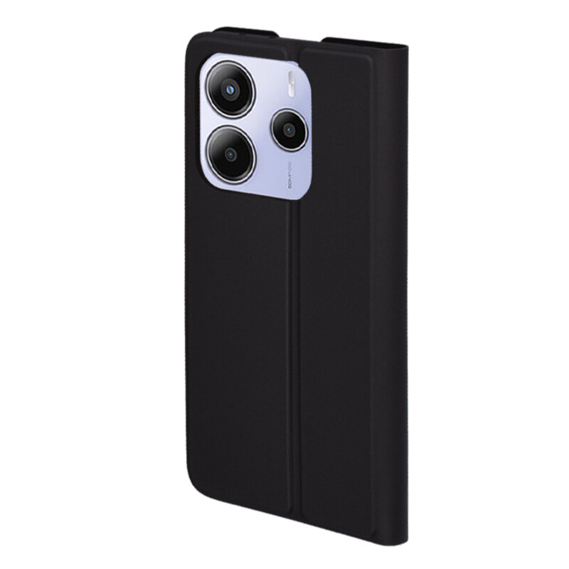 Husa Xiaomi Redmi Note 14 5G Techsuit Magskin Book, negru