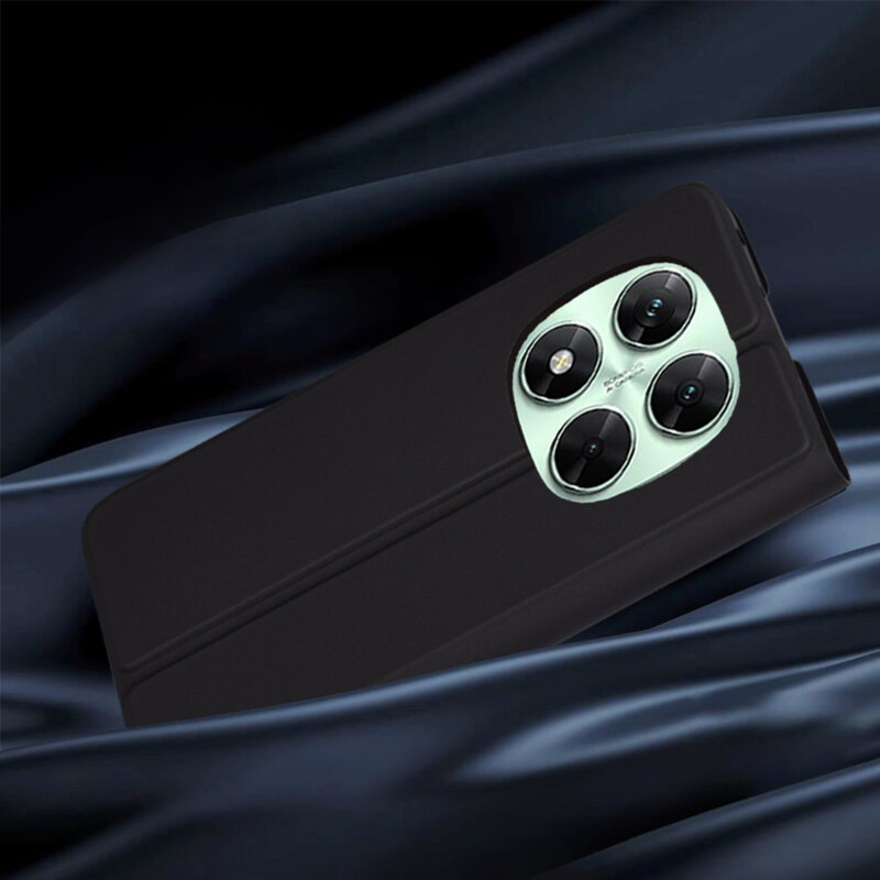 Husa Xiaomi Poco X7 Techsuit Magskin Book, negru