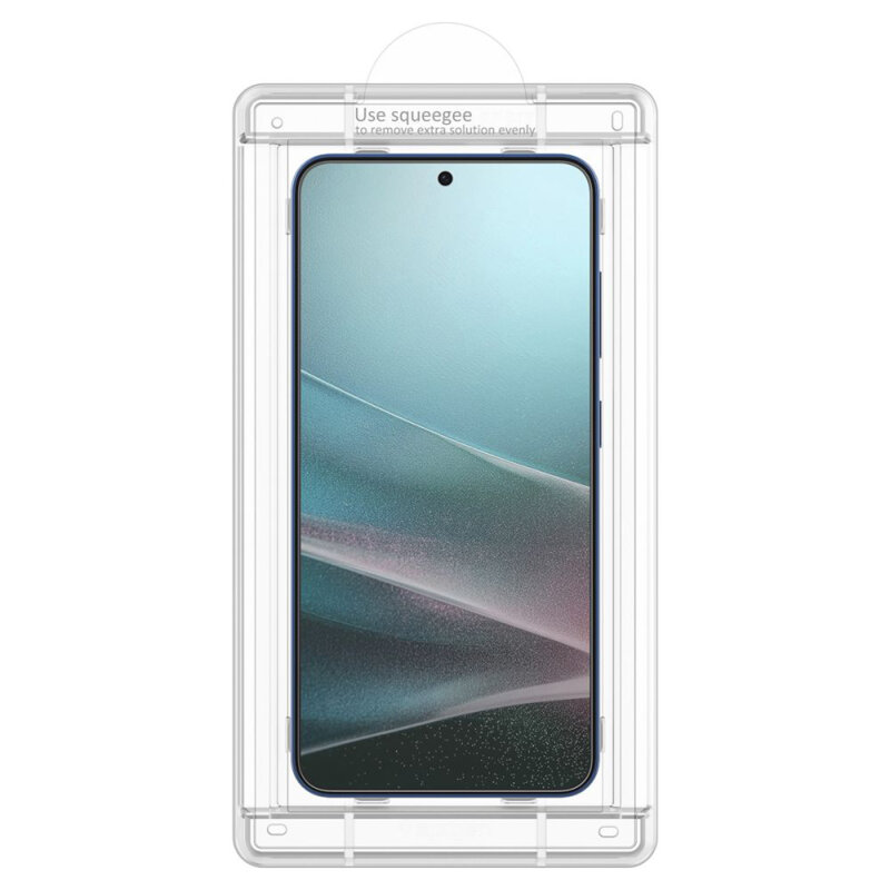 Folie Samsung Galaxy S25 Spigen Elite Shield EZ Fit HD, transparenta