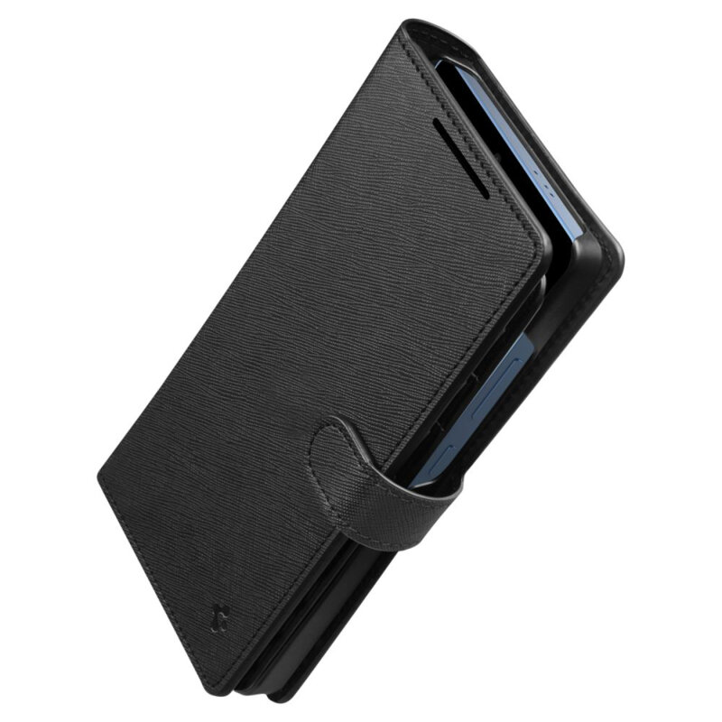 Husa Samsung Galaxy S25 Ultra Spigen Wallet S, negru