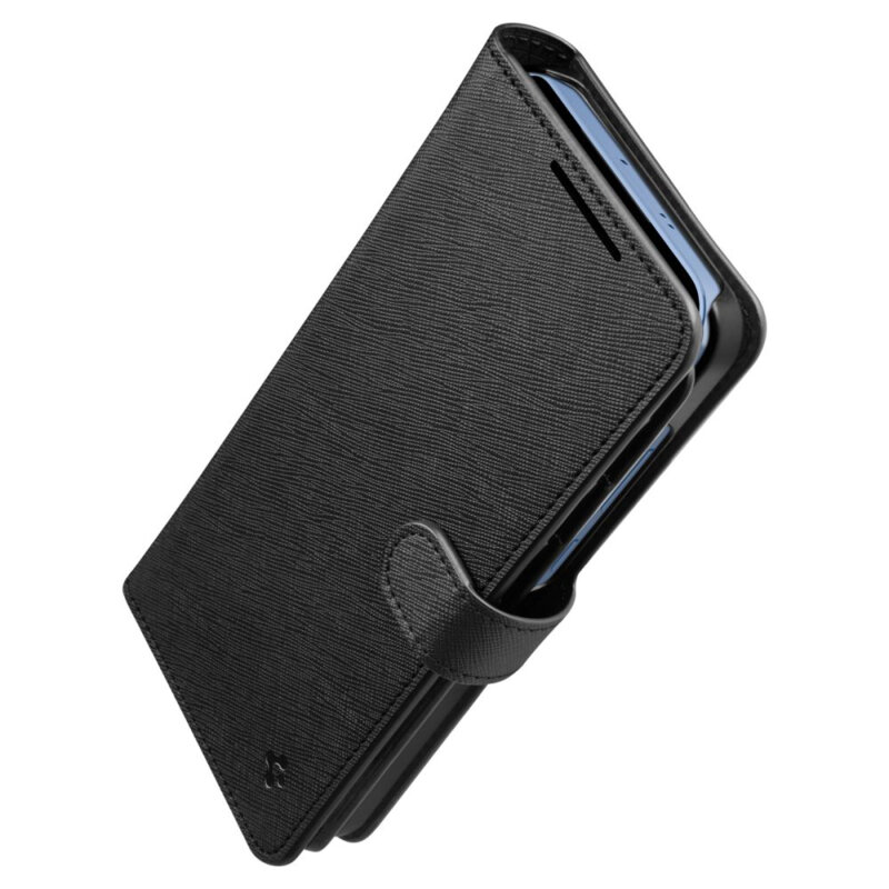 Husa Samsung Galaxy S25 Plus Spigen Wallet S, negru