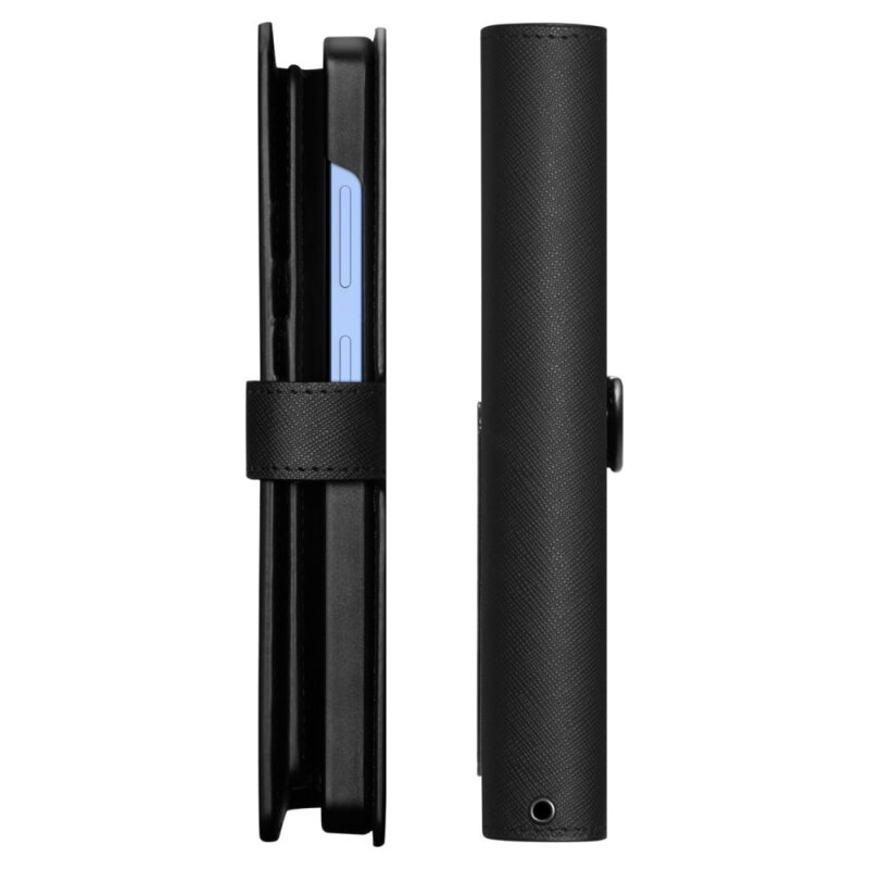 Husa Samsung Galaxy S25 Plus Spigen Wallet S, negru