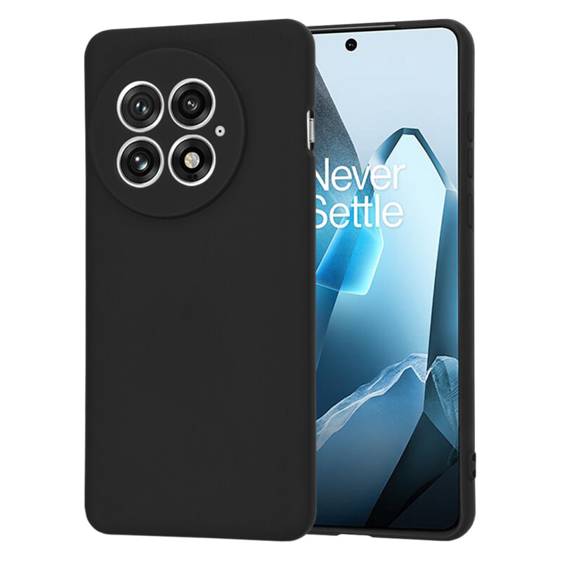 Husa silicon OnePlus 13 Techsuit SoftFlex, negru
