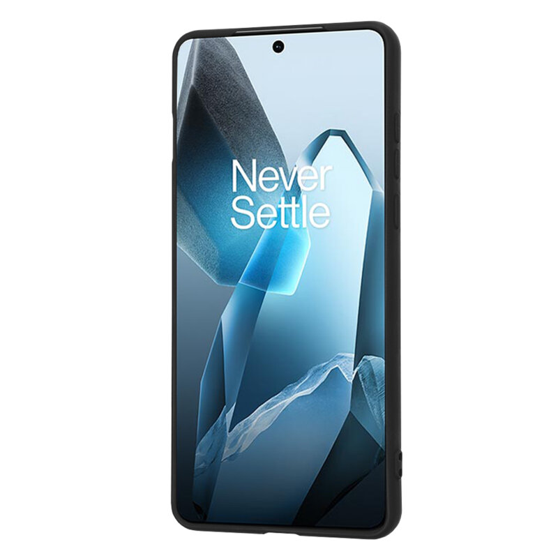 Husa silicon OnePlus 13 Techsuit SoftFlex, negru