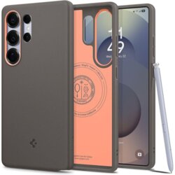 Husa Samsung Galaxy S25 Ultra Spigen Caseology Nano Pop MagSafe, gri