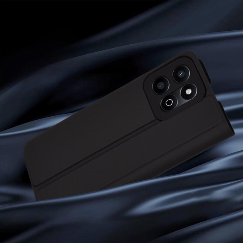 Husa Honor 200 Smart Techsuit Magskin Book, negru