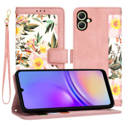 Husa personalizata fete Samsung Galaxy A05 Techsuit FlipCraft, roz