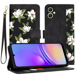 Husa personalizata fete Samsung Galaxy A05 Techsuit FlipCraft, negru