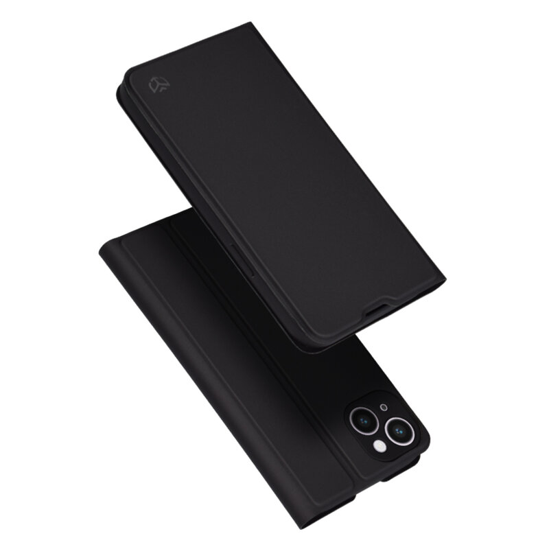 Husa iPhone 14 Plus Techsuit Magskin Book, negru