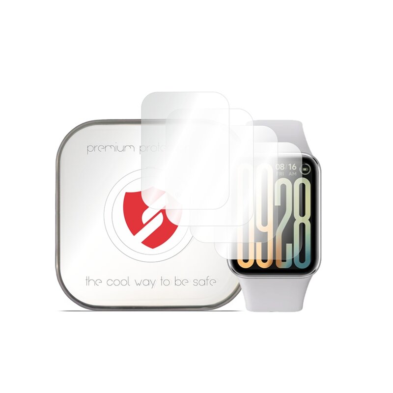 [Pachet 4x] Folie regenerabila premium Xiaomi Smart Band 9 Pro Smart Protection Classic, transparenta