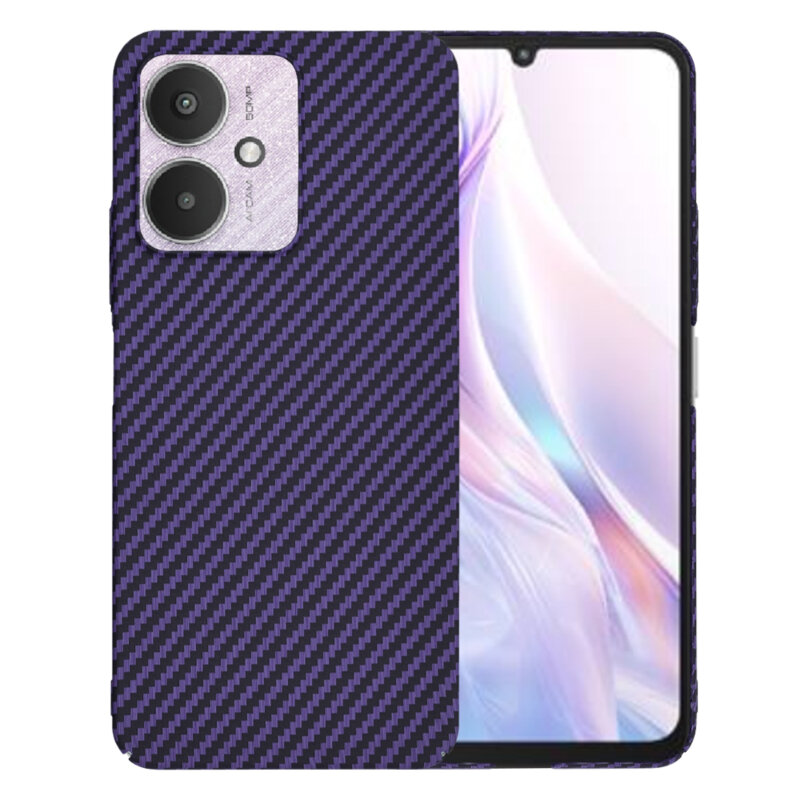 Husa Xiaomi Redmi 13C 5G Techsuit Carbonite FiberShell, mov