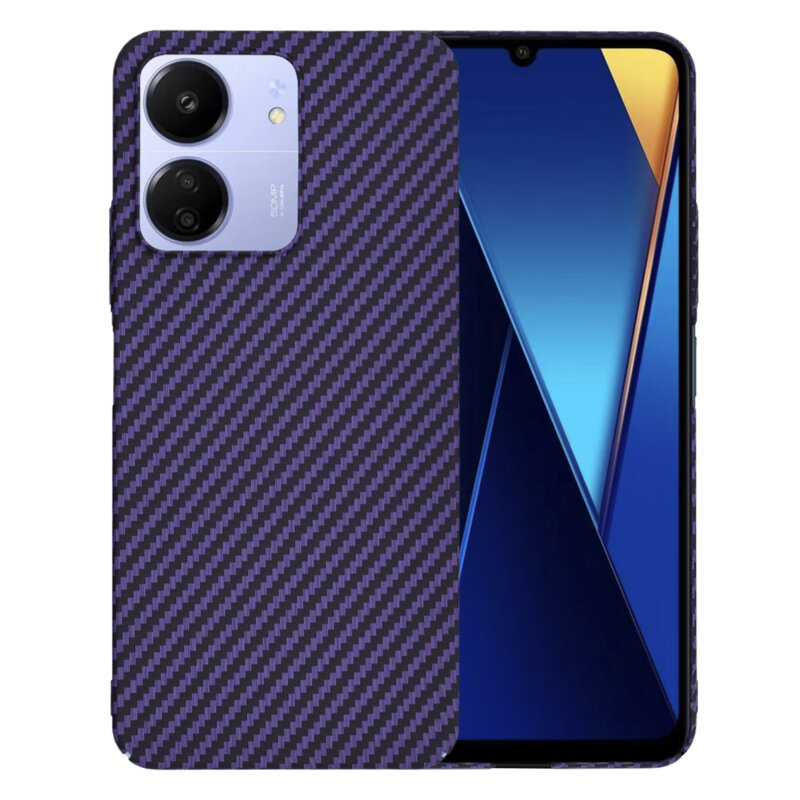 Husa Xiaomi Poco C65 Techsuit Carbonite FiberShell, mov