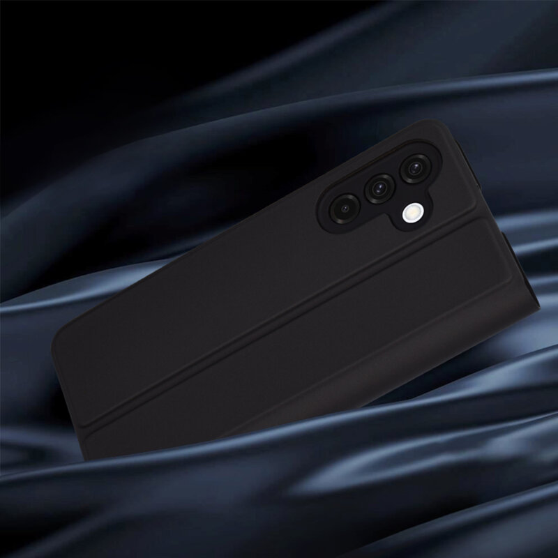 Husa Samsung Galaxy A26 5G Techsuit Magskin Book, negru