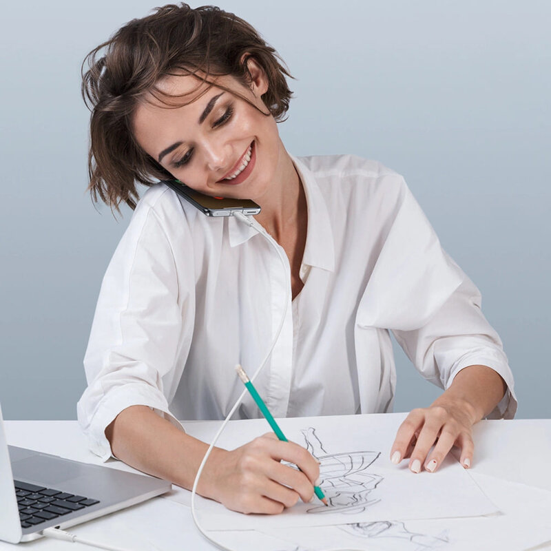 Cablu de date Type-C la Type-C, 60W, 3A, Acefast C3-03, 1.2m