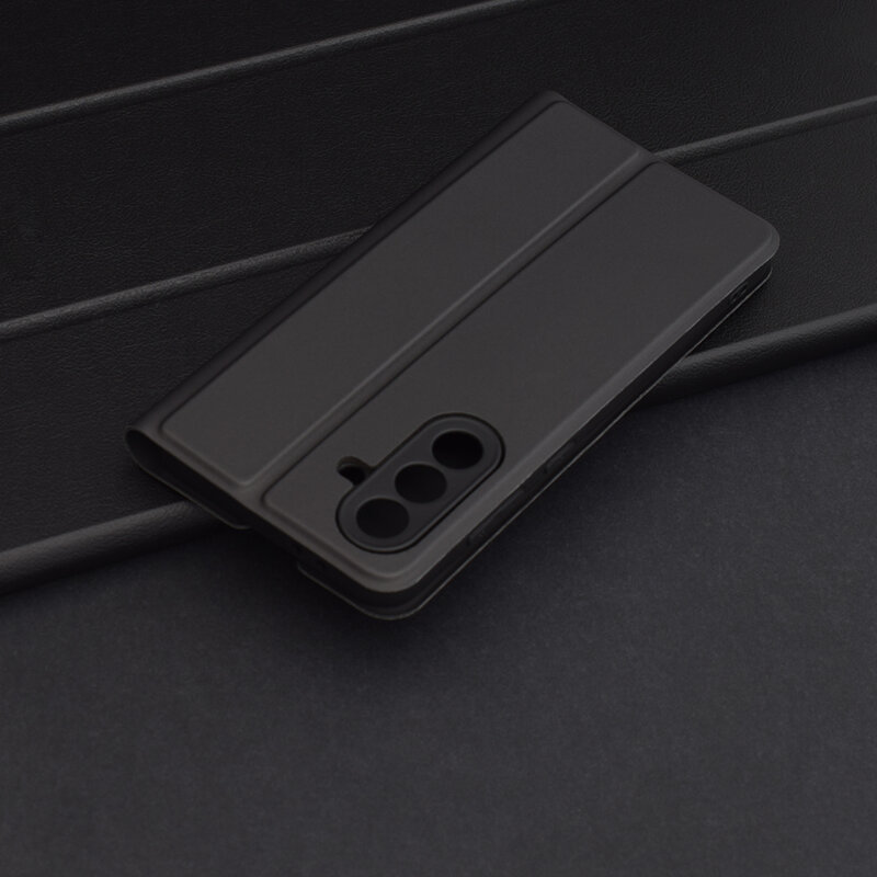 Husa Samsung Galaxy A56 5G Techsuit Magskin Book, negru