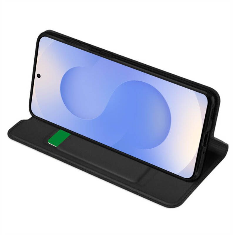 Husa Samsung Galaxy S25 Techsuit Magskin Book, negru