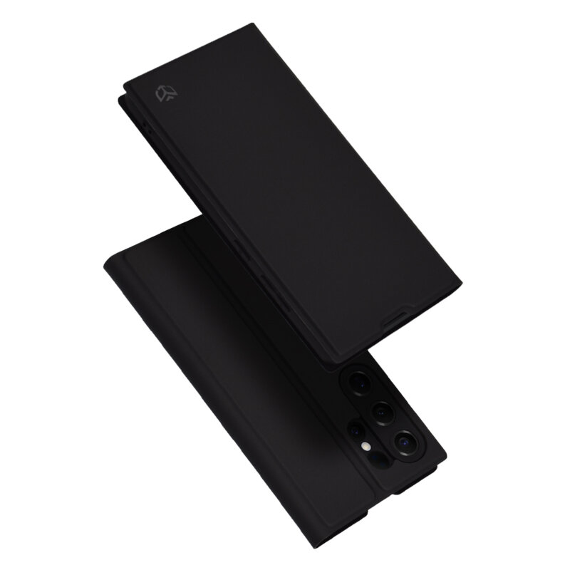 Husa Samsung Galaxy S25 Ultra Techsuit Magskin Book, negru