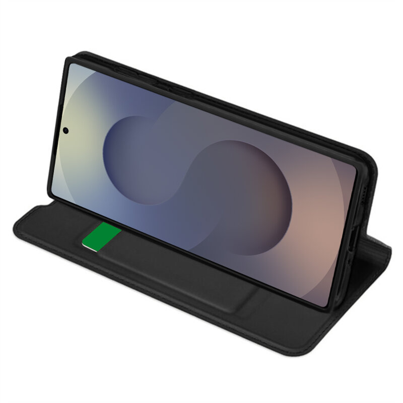 Husa Samsung Galaxy S25 Ultra Techsuit Magskin Book, negru