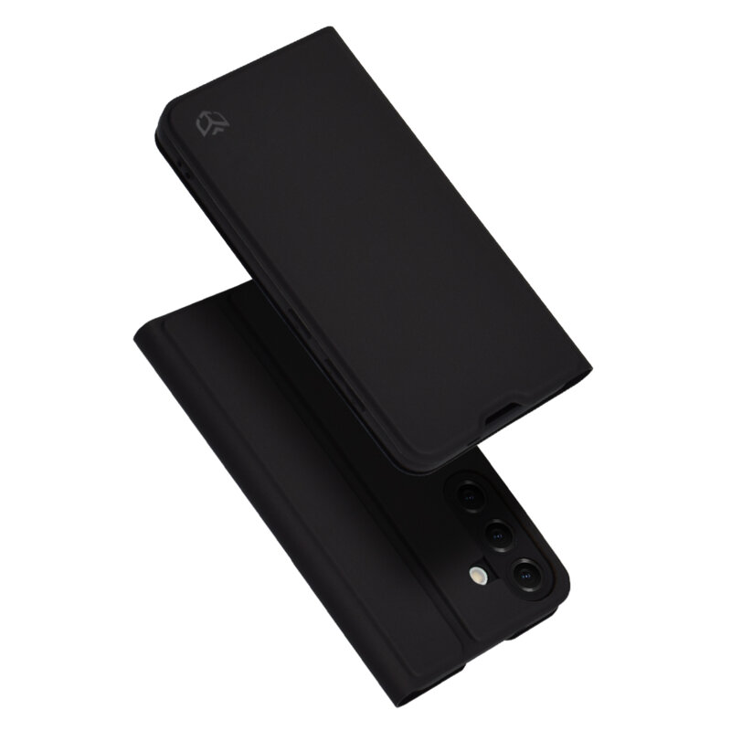 Husa Samsung Galaxy S25 Plus Techsuit Magskin Book, negru
