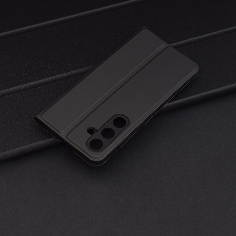 Husa Samsung Galaxy S25 Plus Techsuit Magskin Book, negru