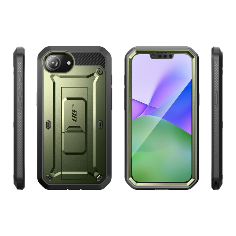 Husa iPhone 16e Supcase Unicorn Beetle Pro, verde
