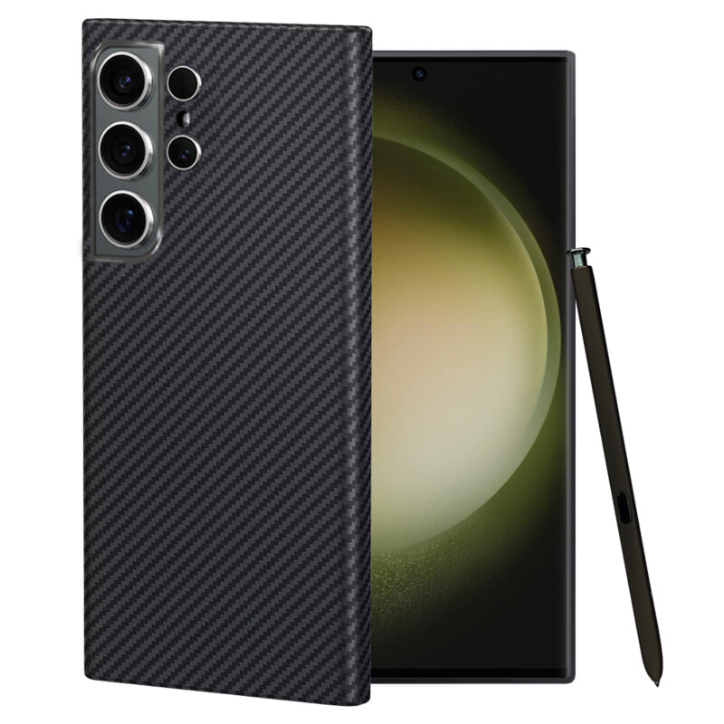 Husa Samsung Galaxy S23 Ultra Edizard Air MagSafe Case, negru