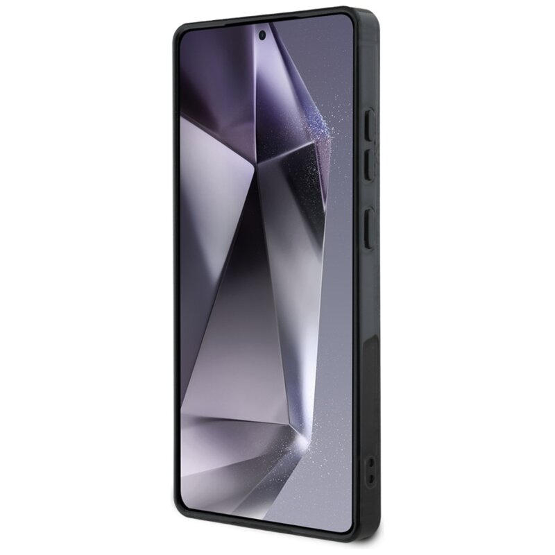 Husa Samsung Galaxy S25 Ultra originala Guess IML Peony On 4G Background MagSafe, negru, GUHMS25LH4PYEEK