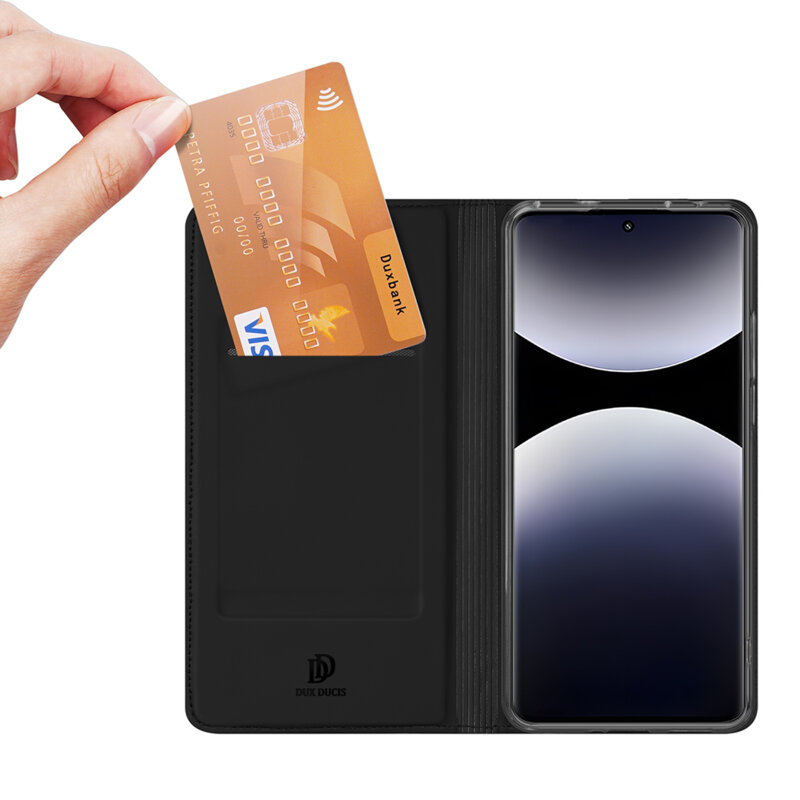 Husa Xiaomi Redmi Note 14 Pro 4G Dux Ducis Skin Pro, negru