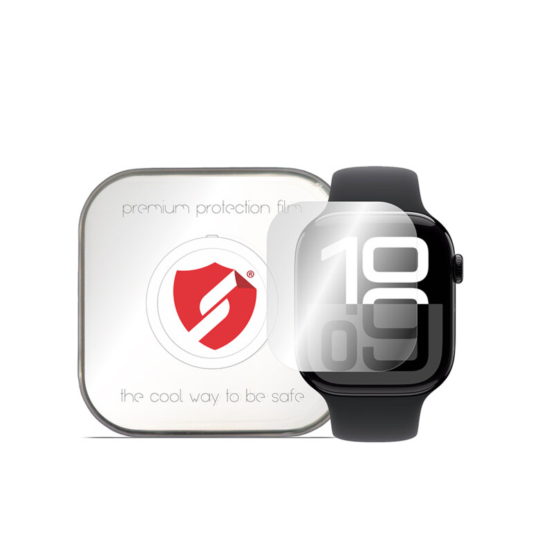 [Pachet 4x] Folie regenerabila premium Apple Watch 10 46mm Smart Protection Classic, transparenta