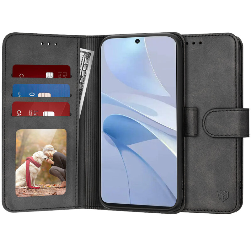 Husa 360 Huawei nova 13i Techsuit Diary Book, negru