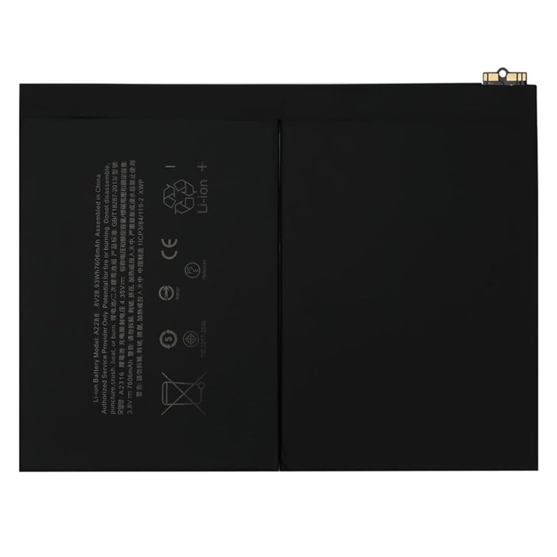 Baterie acumulator iPad 10 (2022), 7606mAh, negru