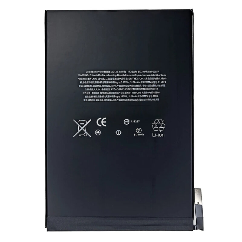 Baterie acumulator iPad Mini 5 A2133/A2124/A2126, 5173mAh
