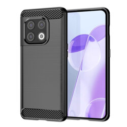 Husa OnePlus 10 Pro Techsuit Carbon Silicone, negru