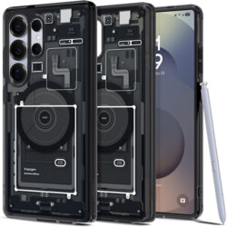 Husa Samsung Galaxy S25 Ultra Spigen Ultra Hybrid Zero One MagSafe, negru