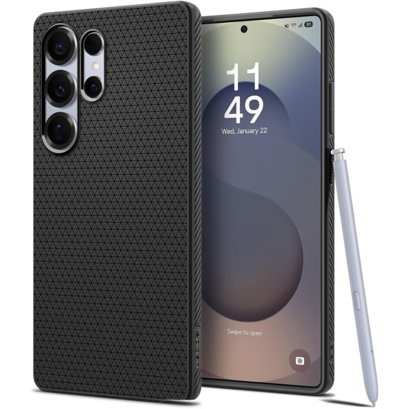 Husa Samsung Galaxy S25 Ultra Spigen Liquid Air, negru