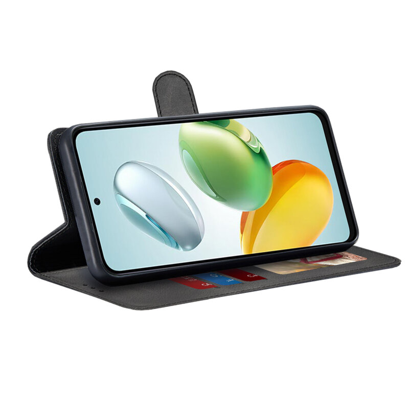 Husa 360 Honor X7c Techsuit Diary Book, negru