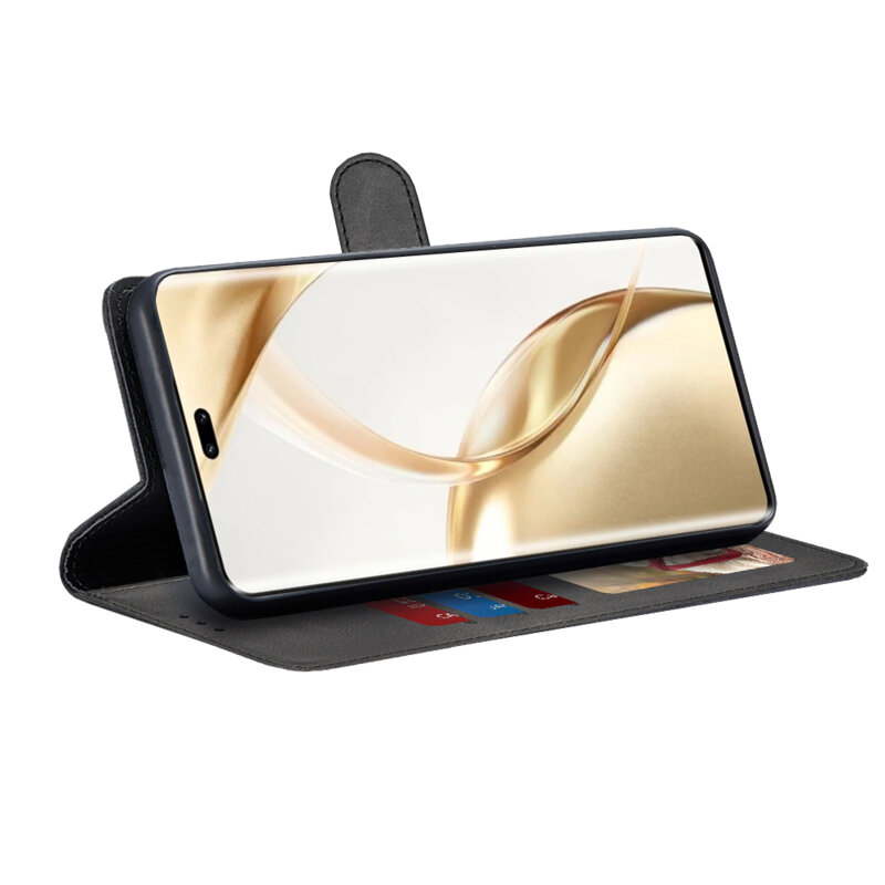 Husa 360 Honor 200 Pro Techsuit Diary Book, negru