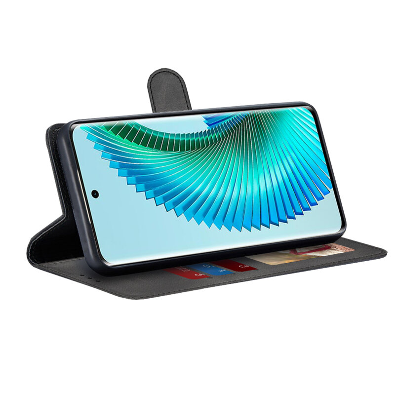 Husa 360 Honor Magic6 Lite Techsuit Diary Book, negru