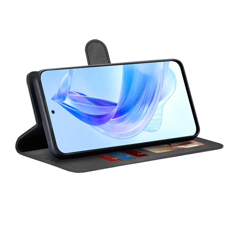 Husa 360 Honor 90 Lite Techsuit Diary Book, negru
