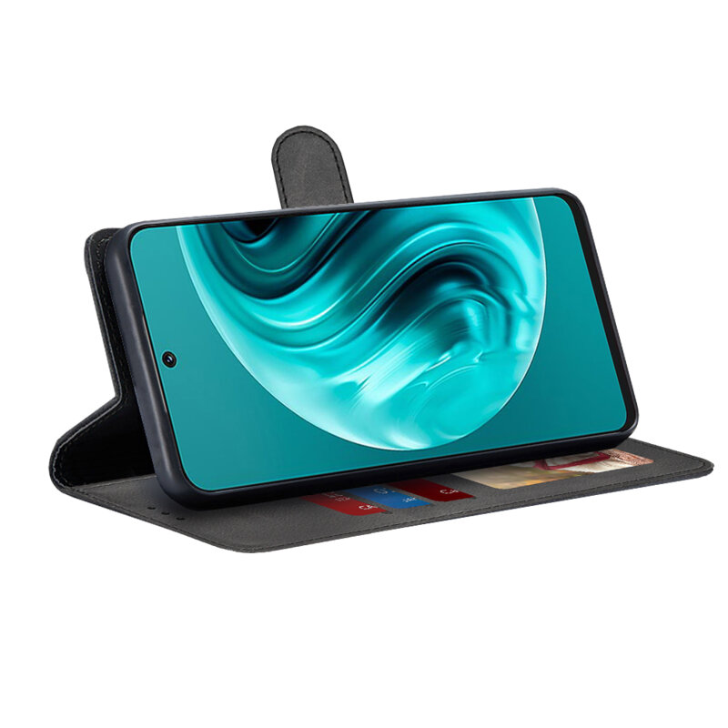 Husa 360 Huawei nova 12i Techsuit Diary Book, negru