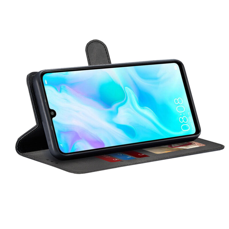 Husa 360 Huawei P30 Lite Techsuit Diary Book, negru