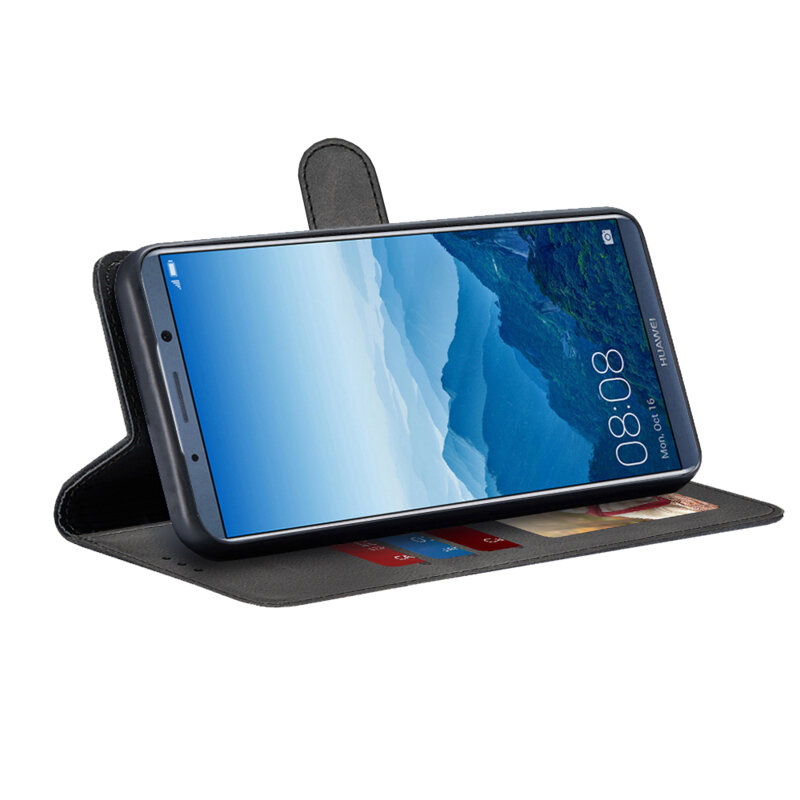 Husa 360 Huawei Mate 10 Pro Techsuit Diary Book, negru