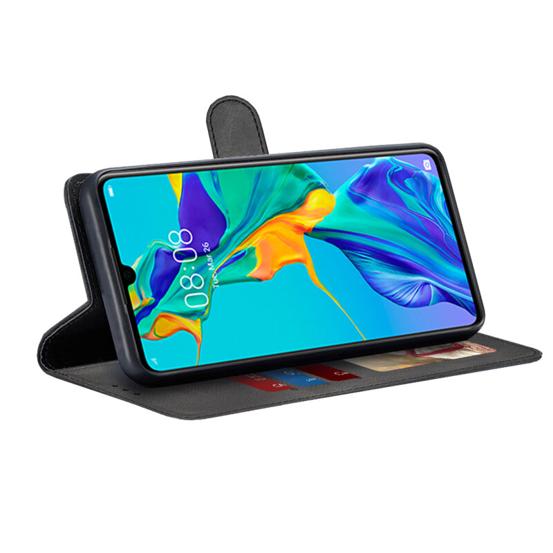Husa 360 Huawei P30 Techsuit Diary Book, negru