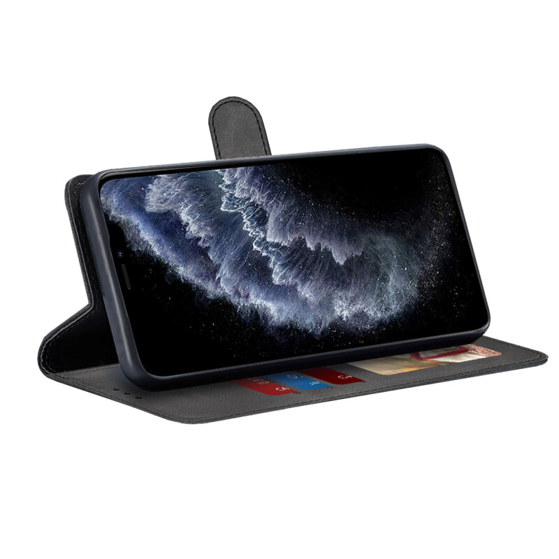 Husa 360 iPhone 11 Pro Max Techsuit Diary Book, negru