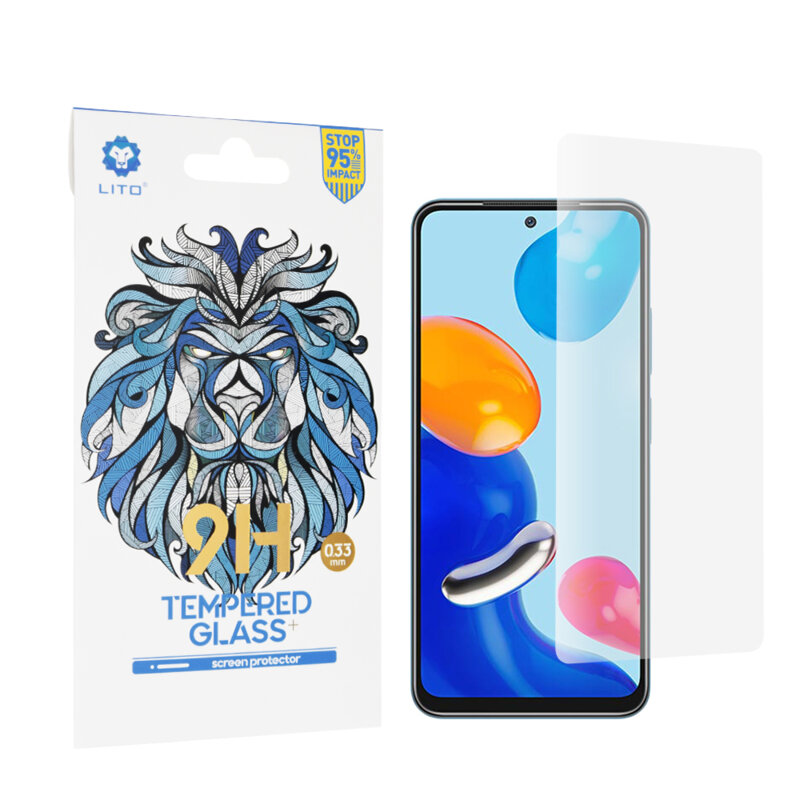 Folie sticla Xiaomi Redmi Note 11 Lito 9H Tempered Glass, clear