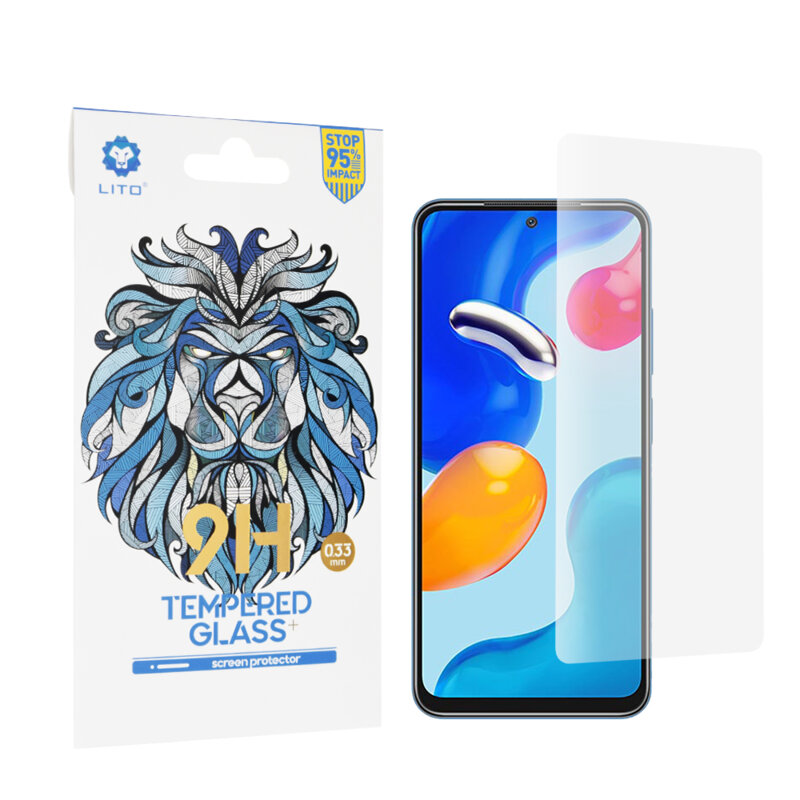 Folie sticla Xiaomi Redmi Note 11S Lito 9H Tempered Glass, clear