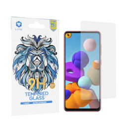 Folie Sticla Samsung Galaxy A21s Lito 9H Tempered Glass - Clear