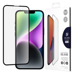 Folie sticla iPhone 14 Dux Ducis Tempered Glass, negru