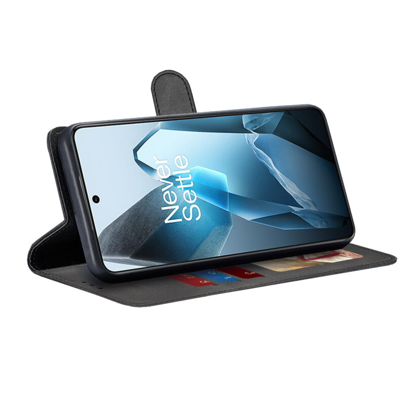 Husa 360 OnePlus 13 Techsuit Diary Book, negru