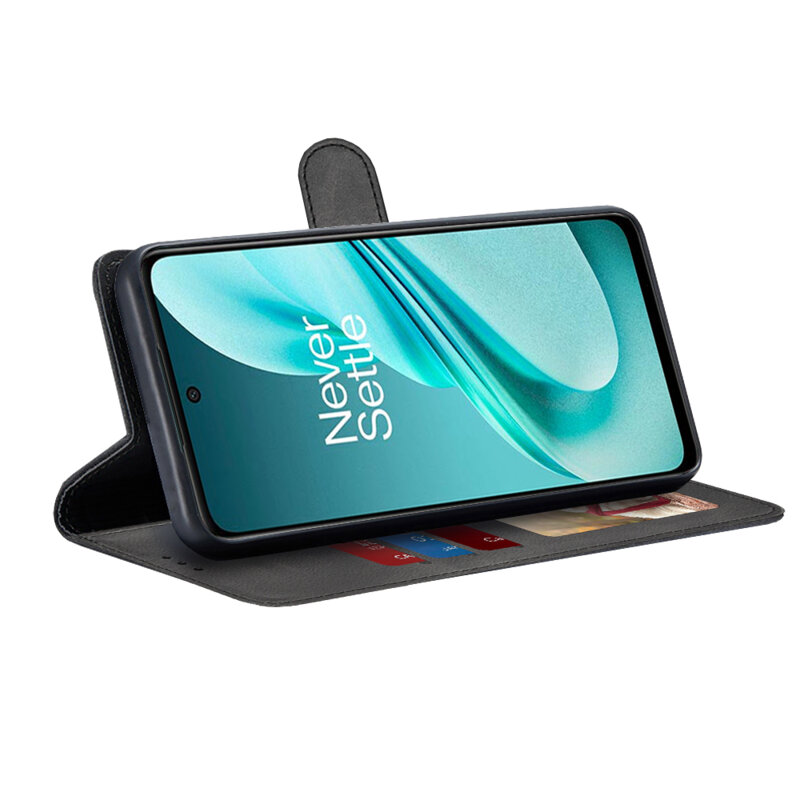 Husa 360 OnePlus Nord N30 SE Techsuit Diary Book, negru